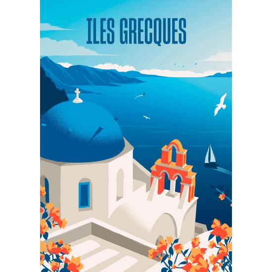 Puzzle Hachette Fuga a Ilhas Gregas 500 Peças