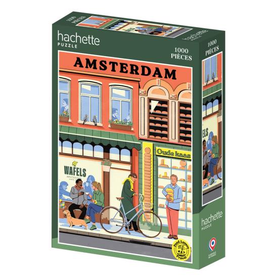 Puzzle Hachette Amsterdã 1000 peças