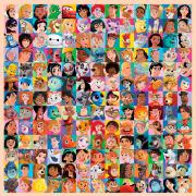 Puzzle Hachette Quem é quem Disney 1000 peças
