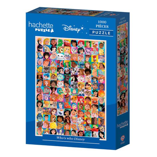 Puzzle Hachette Quem é quem Disney 1000 peças Puzzle Hachette Quem é quem Disney 1000 peças