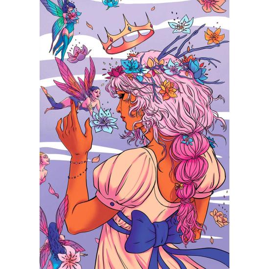 Puzzle Hachette Rainha das Fadas 1000 peças Puzzle Hachette Rainha das Fadas 1000 peças
