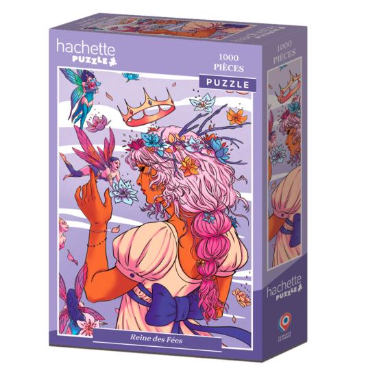 Puzzle Hachette Rainha das Fadas 1000 peças Puzzle Hachette Rainha das Fadas 1000 peças