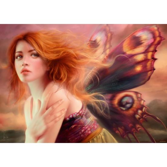 Puzzle de 1000 peças com asas de borboleta