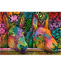 Puzzle de burro Heye Love 1000 peças