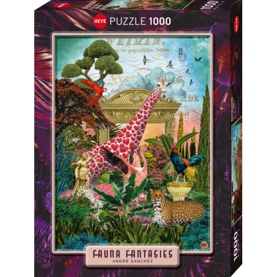 Puzzle Heye Amor de Girafa de 1000 peças