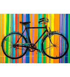 Puzzle pop art de bicicleta heye 1000 peças