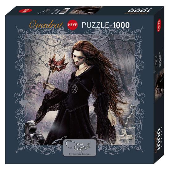 Heye Black Puzzle, Preto 1000 Peças