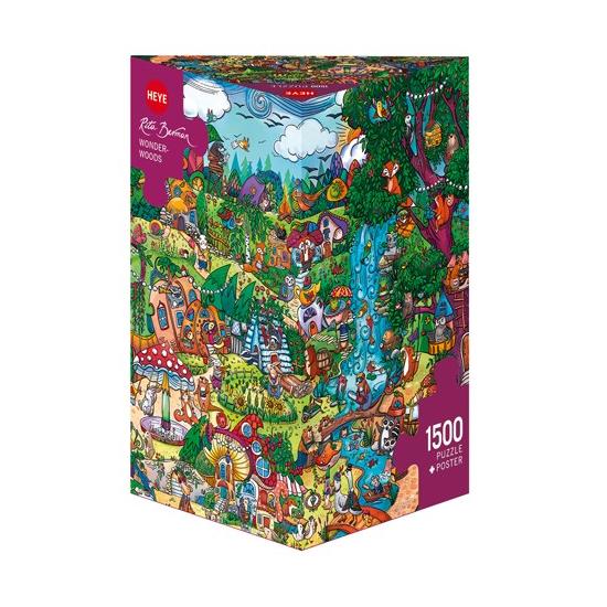 Puzzle Heye Forest com vida 1500 peças