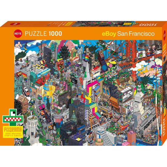 Puzzle Heye Missão De São Francisco 1000 Peças