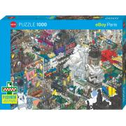 Puzzle Heye Pesquisar em Paris de 1000 Peças