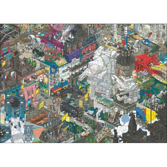 Puzzle Heye Pesquisar em Paris de 1000 Peças