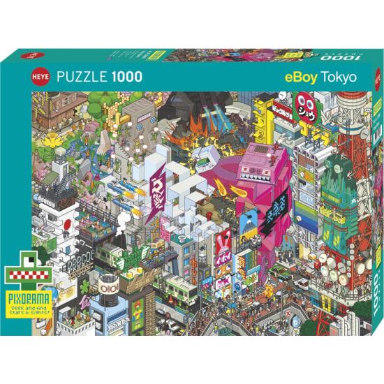 Heye Quest Tokyo Puzzle 1000 Peças Heye Quest Tokyo Puzzle 1000 Peças