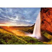 Puzzle de cachoeira Heye Seljalandsfoss 1000 peças