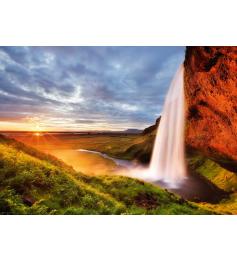 Puzzle de cachoeira Heye Seljalandsfoss 1000 peças