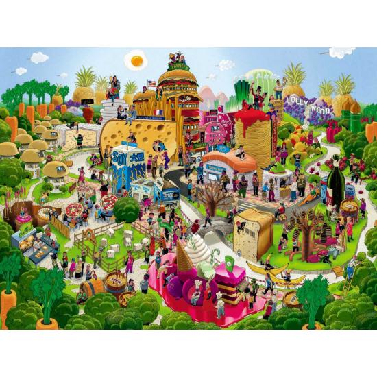 Puzzle Heye Colinas de Açúcar Caixa Triangular de 1500 Peças Puzzle Heye Colinas de Açúcar Caixa Triangular de 1500 Peças