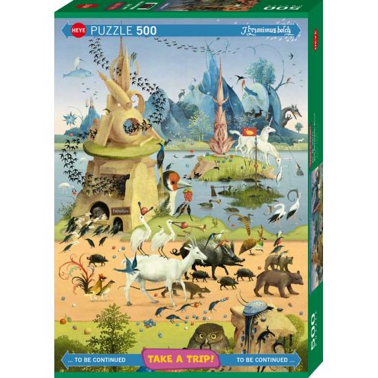 Puzzle Heye Com Hieronymus Bosch 500 peças