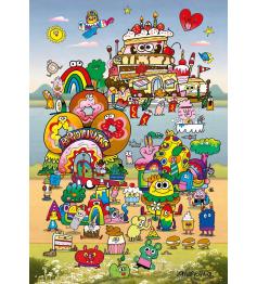 Puzzle Heye Com Jon Burgerman 500 peças