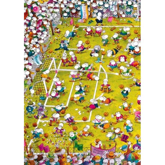Puzzle de futebol louco de 1000 peças