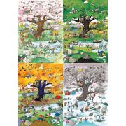 Heye Four Seasons Puzzle 2000 Peças