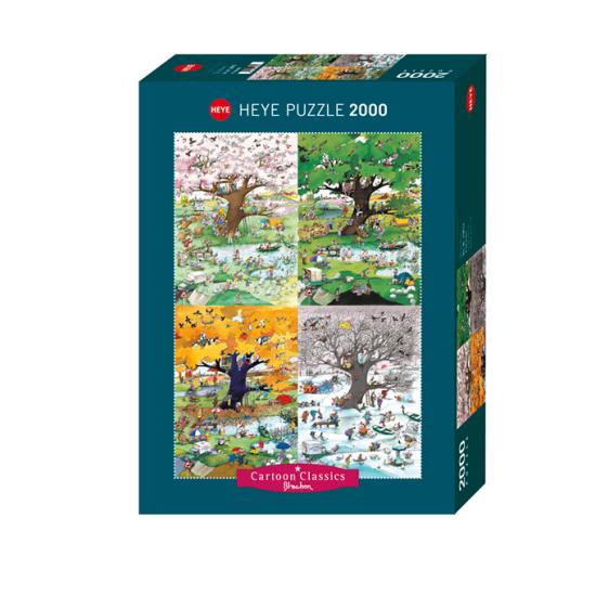 Heye Four Seasons Puzzle 2000 Peças