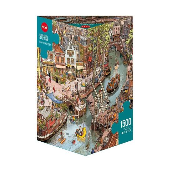 Ei, cuidado com o Puzzle de 1500 peças do queijo