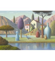 Puzzle Heye Dama De Azul 1000 Peças