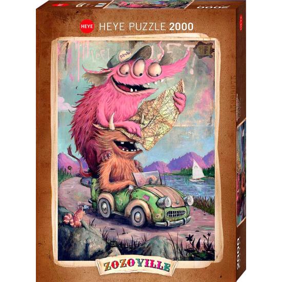 Puzzle Heye De Route 2.000 peças