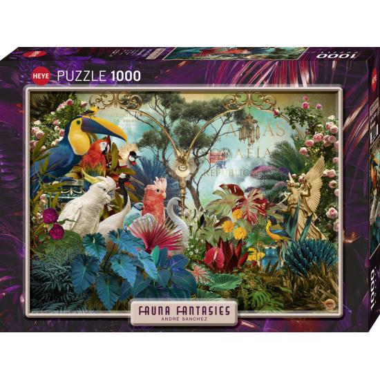 Puzzle Heye Diversidade de Aves 1000 Peças