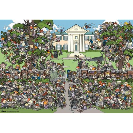 Puzzle Ei Onde está Elvis?. 1000 peças Graceland