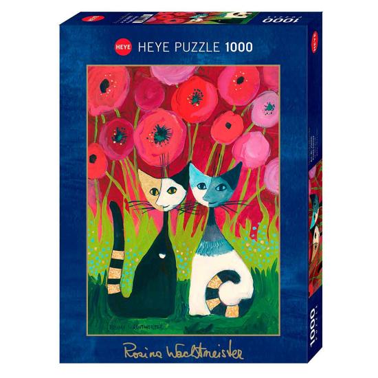 Heye Canopy of Poppies Puzzle 1000 Peças