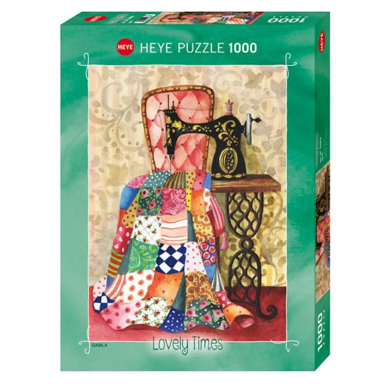 Colcha de Puzzle Heye 1000 peças