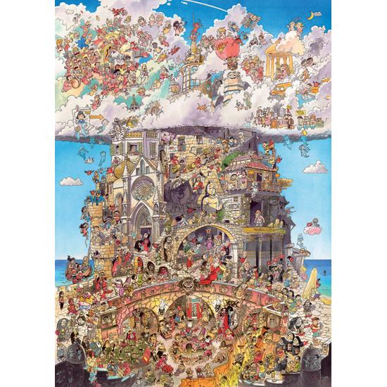 Heye Heaven and Hell Puzzle 1500 peças