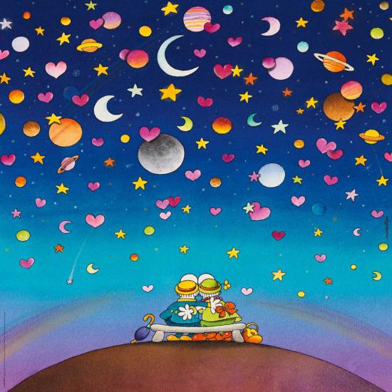 Puzzle Ei O Céu Infinito de 1000 Peças