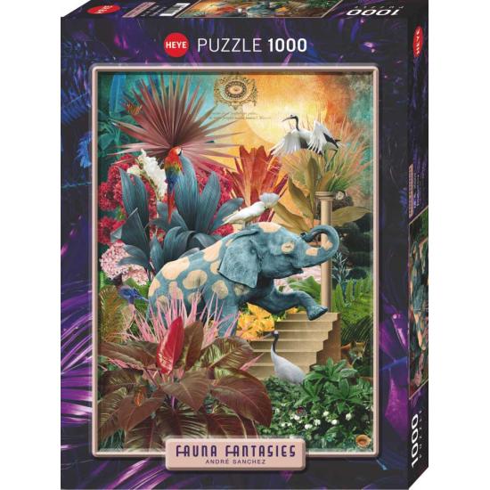 Puzzle Heye Elephantaisy de 1000 Peças
