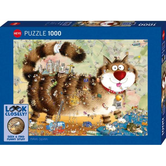 Puzzle Heye No Gato 1000 Peças Puzzle Heye No Gato 1000 Peças
