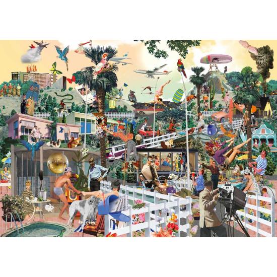 Puzzle de 1000 peças heye on the hills