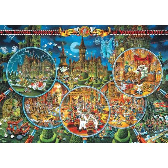 Puzzle de cena de crime heye 2.000 peças