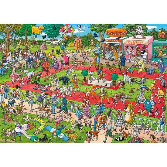 Puzzle Heye Show Dogs 1000 Peças