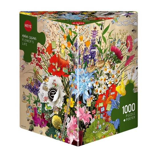 Heye Flowers with Life Puzzle 1000 Peças