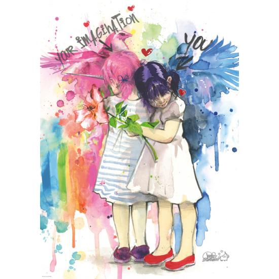 Heye Free Colors, Puzzle Imaginação de 1000 Peças