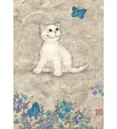 Puzzle de gatinho branco heye 500 peças