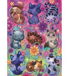 Heye Kittens Dreaming Puzzle de 1000 peças