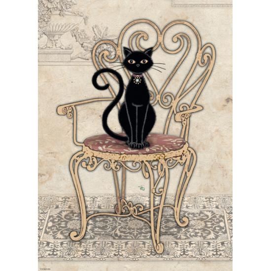 Heye Cat on the Chair Puzzle 1000 peças