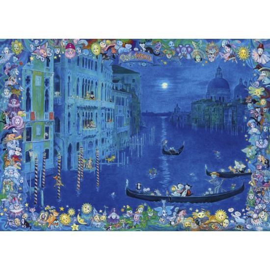 Heye Cats in Venice Puzzle de 1000 peças