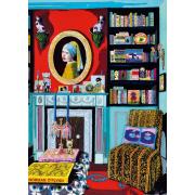 Puzzle Heye Quarto com Vermeer 1000 Peças