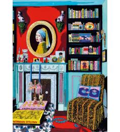 Puzzle Heye Quarto com Vermeer 1000 Peças