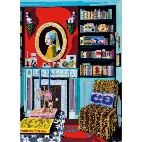 Puzzle Heye Quarto com Vermeer 1000 Peças