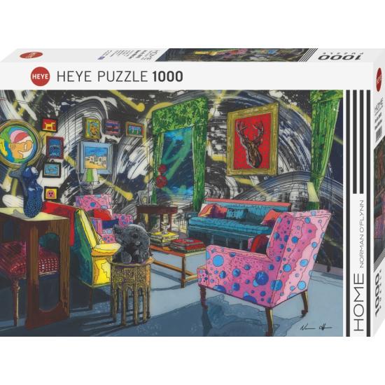 Sala de Puzzles Heye com 1000 peças de veado