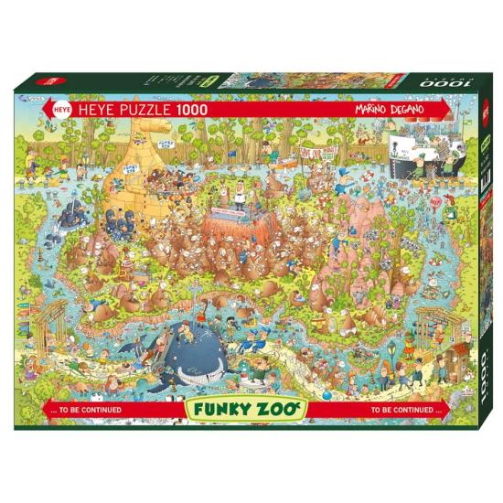 Puzzle de 1.000 peças do habitat australiano Heyye