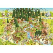 Puzzle Heye Floresta Negra Habitat de 1.000 peças